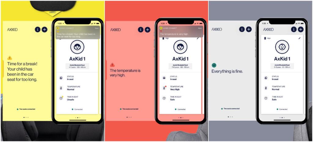Axkid Connect - Pratite u autu bezbednost deteta preko mobilnog telefona